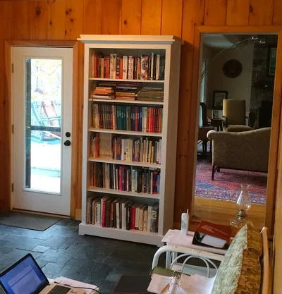 Book Shelves-Custom cabinetry